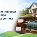 Эколайн о типичных ошибках при установке септика